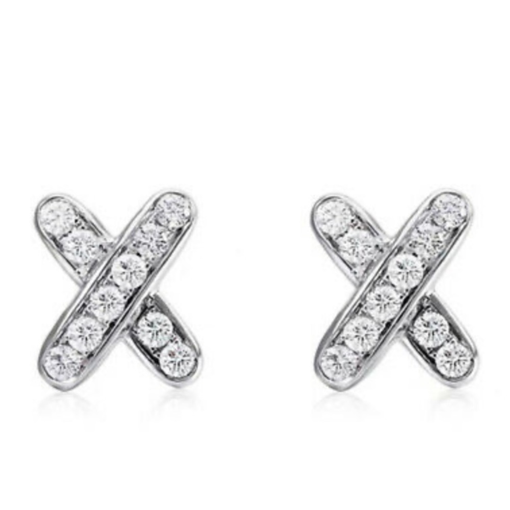 New Sterling silver Unique Stud Earrings - Picture 5 of 6